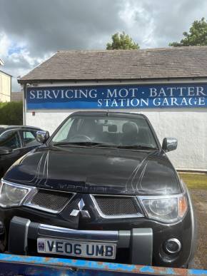 MITSUBISHI L200 at Station Garage Blackburn