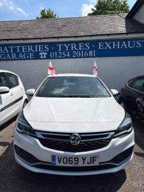 VAUXHALL ASTRA at Station Garage Blackburn